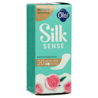 OLA SILK SENSE ПРОКЛАДКИ ЕЖЕДНЕВНЫЕ DAILY DEO БАРХАТНАЯ РОЗА N20